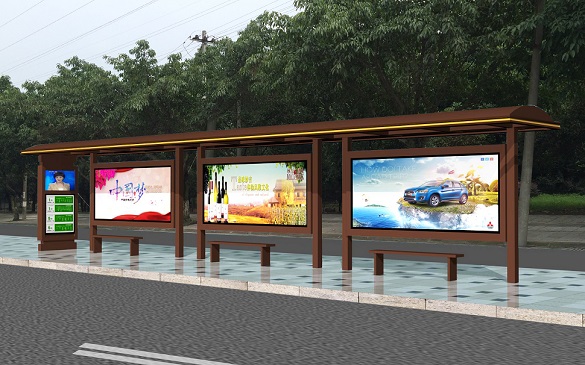 特色金屬烤漆站臺(tái)