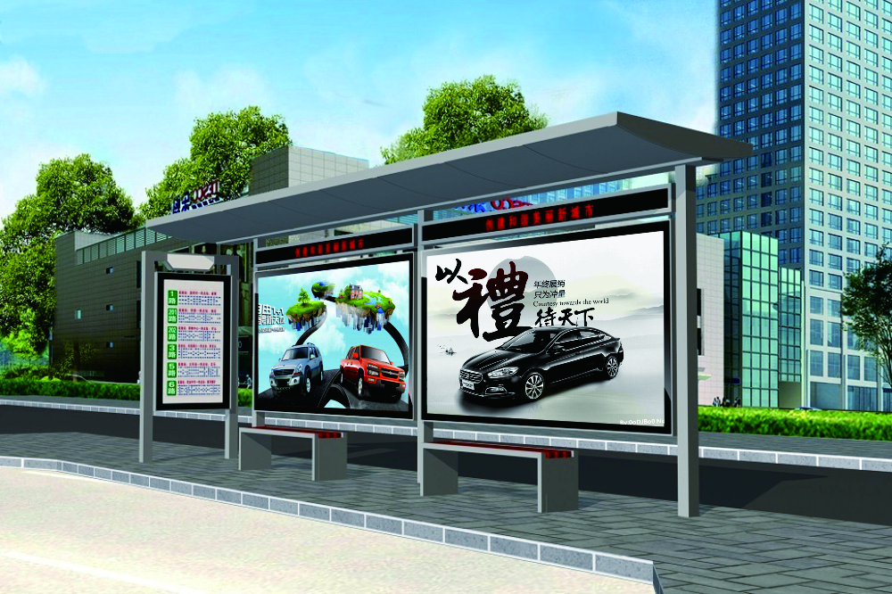 公交電子站牌燈箱